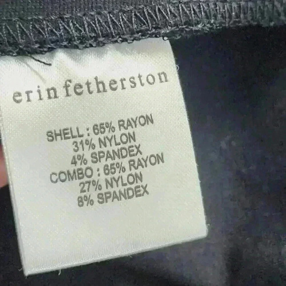 erin fetherston Geometric print Cap sleeve crewneck Mini Sheath dress 12 - Picture 6 of 7